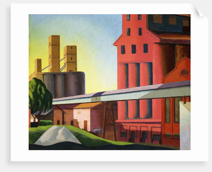 Elevators; Elevadores, 1928 by Alfredo Guttero