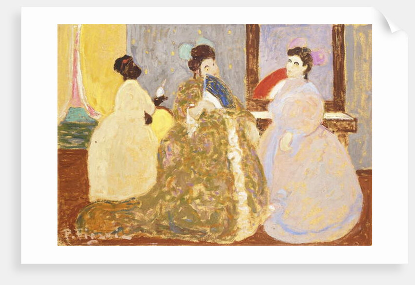 The Consultants; La Consulta, by Pedro Figari