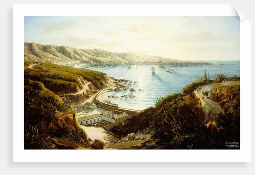 Valparaiso, 1862 by Ernest Charton