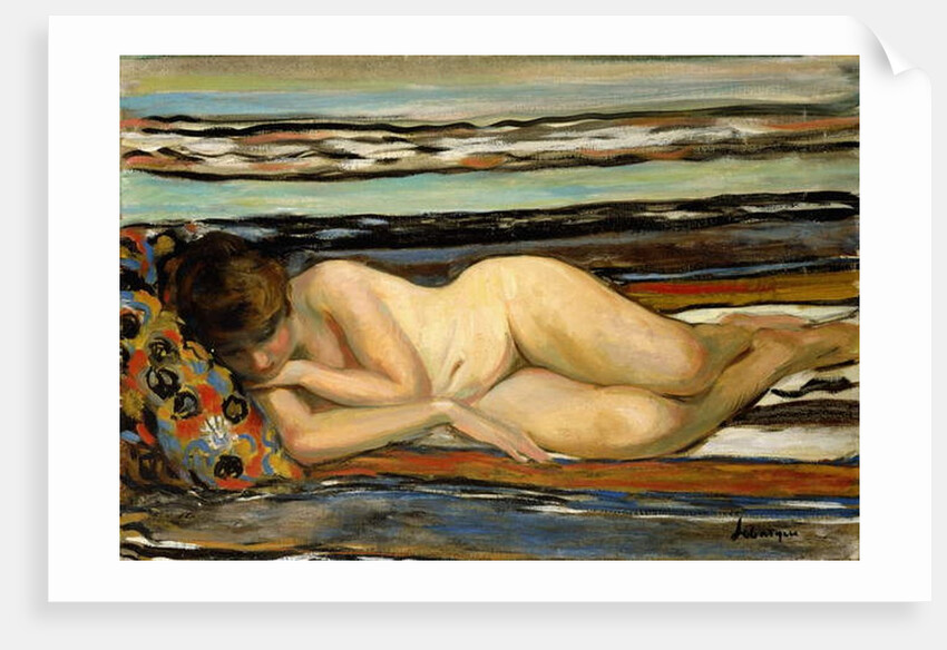 Nude Woman Sleeping; Nu Allonge by Henri Lebasque