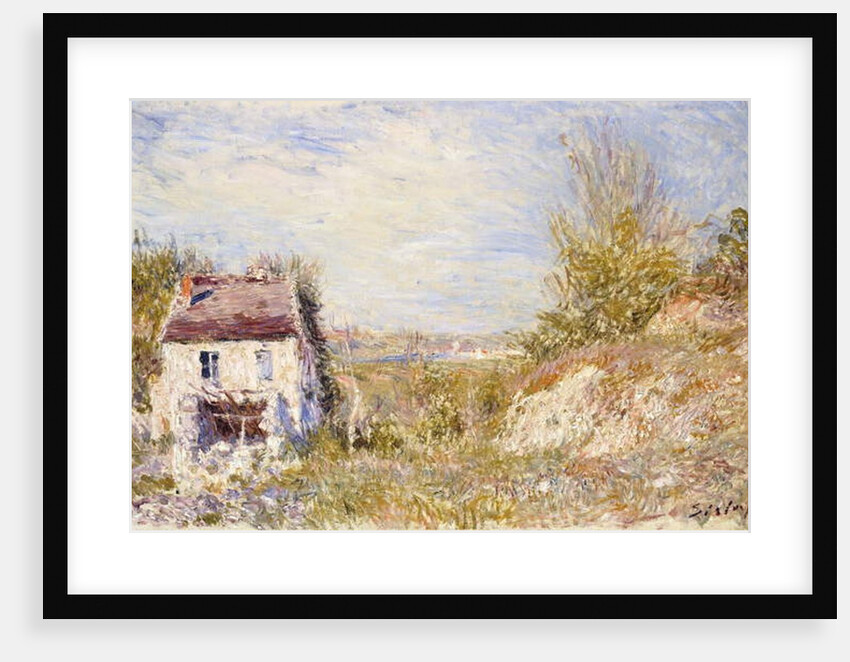 The Abandoned House by Alfred Sisley