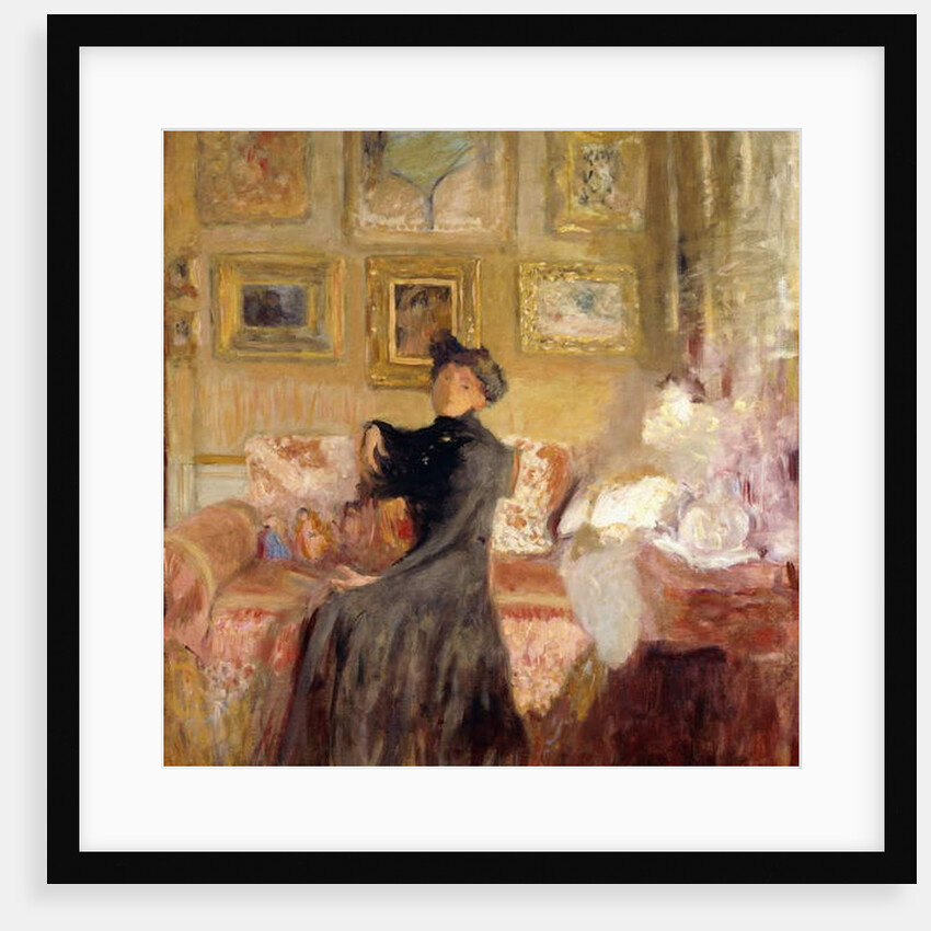 Red Couch; Le Divan Rouge, c.1905 by Edouard Vuillard