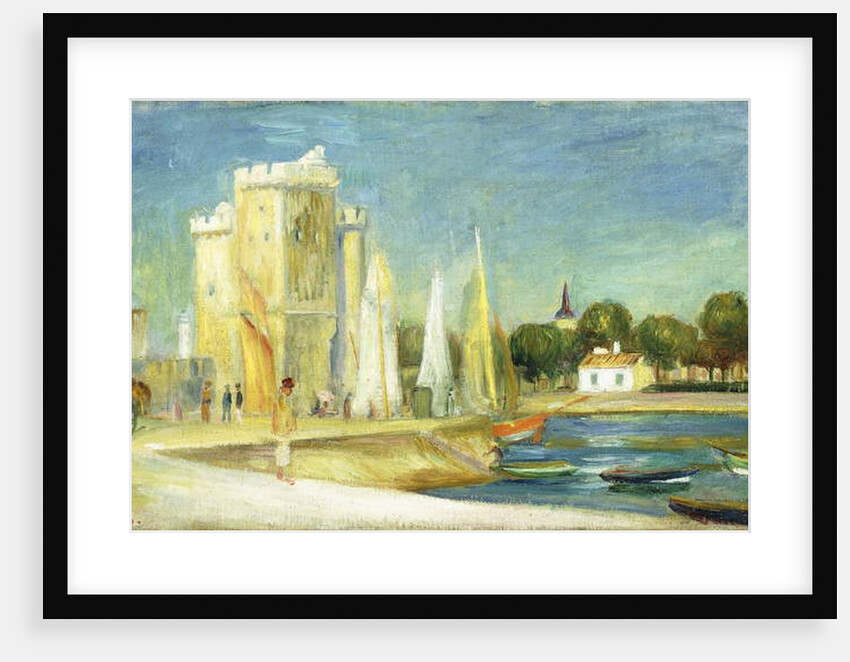 Port de la Rochelle, 1896 by Pierre Auguste Renoir