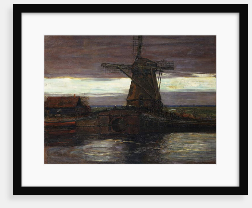 The Mill; Le Moulin, 1905-06 by Piet Mondrian