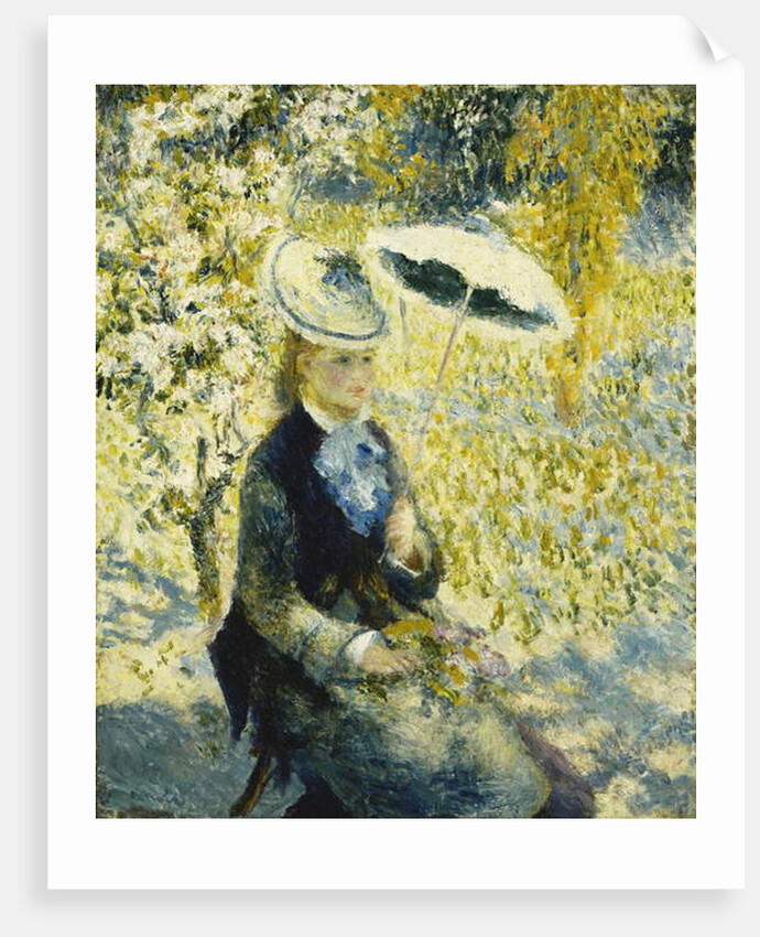 The Umbrella; L'Ombrelle, 1878 by Pierre Auguste Renoir