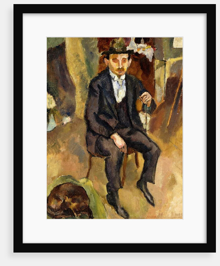 Man and Dog by Jules Pascin