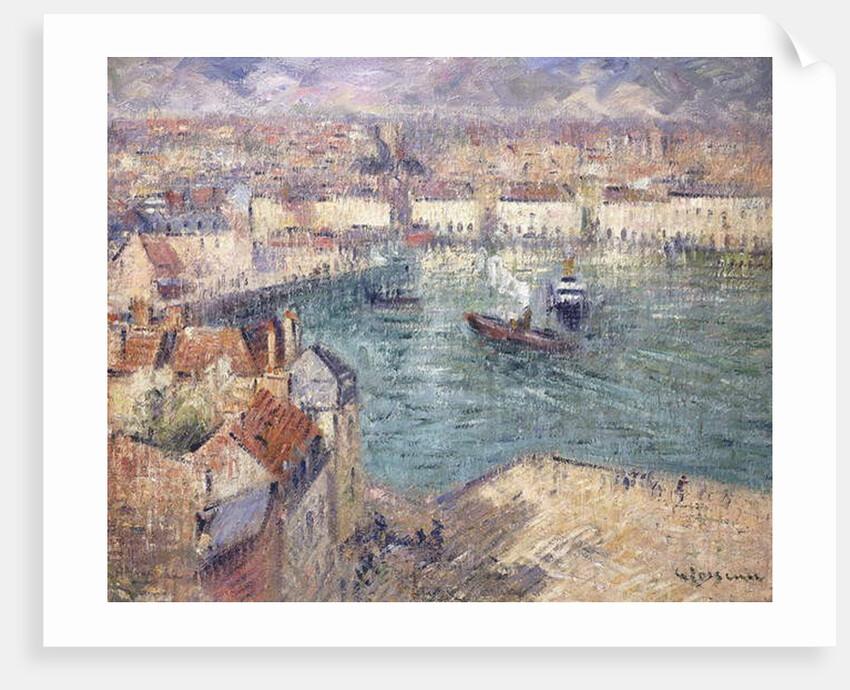 Dieppe, 1929 by Gustave Loiseau