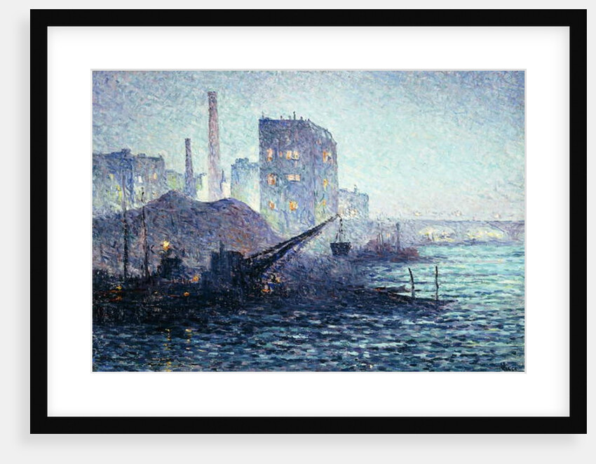 The Thames in London, c.1893 by Maximilien Luce