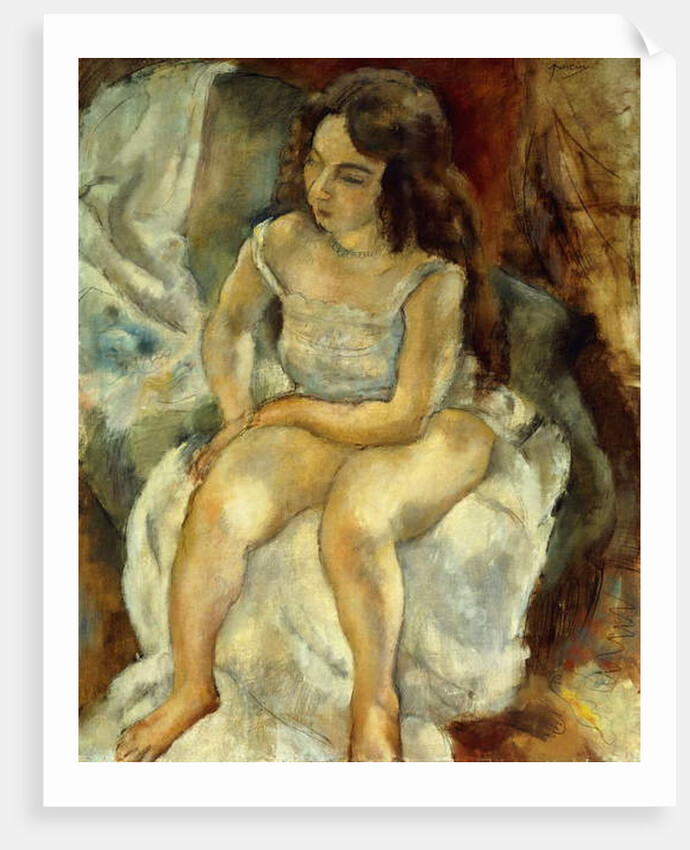 The Model; La Modele, 1928 by Jules Pascin