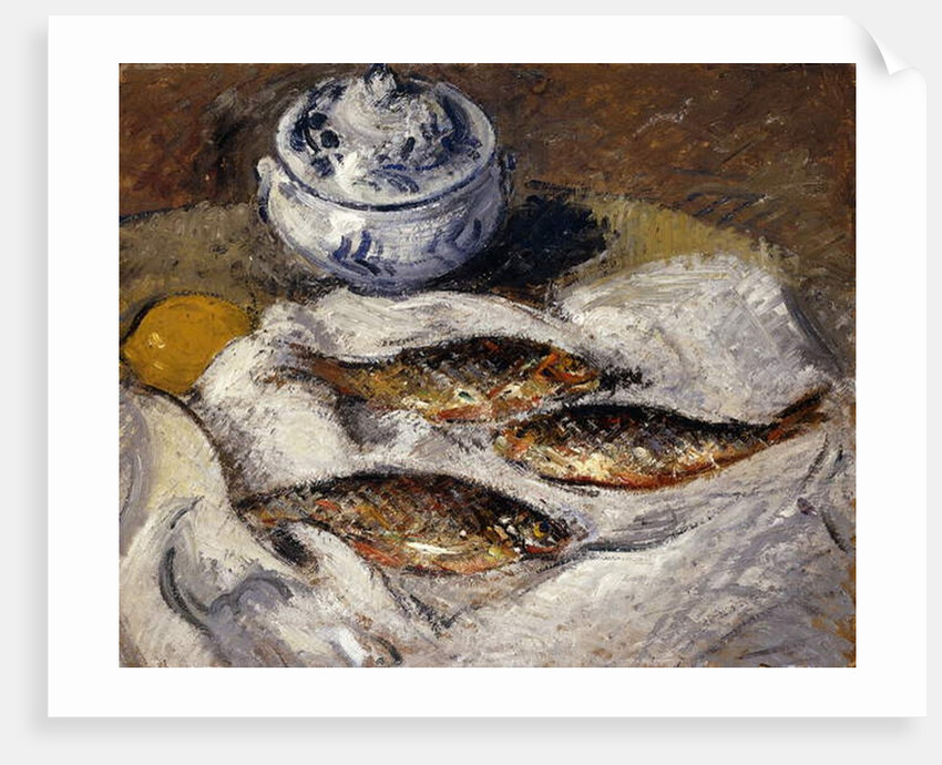 Herring and Tureen; Harengs et Soupiere, c.1925 by Gustave Loiseau