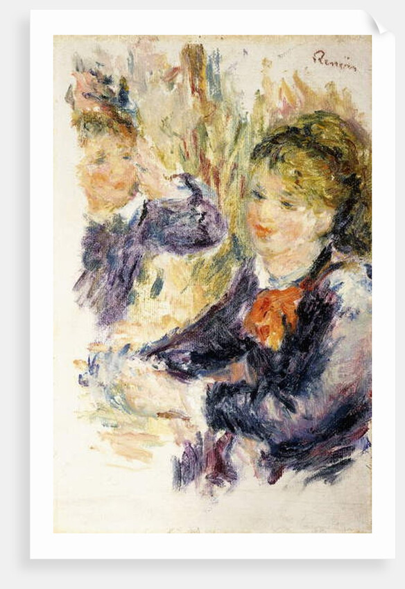 At the Milliner; Chez la Modiste, c.1878 by Pierre Auguste Renoir