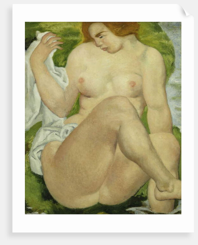 Bather at the Edge of the River; Baigneuse au Bord de la Riviere, c.1935 by Aristide Maillol