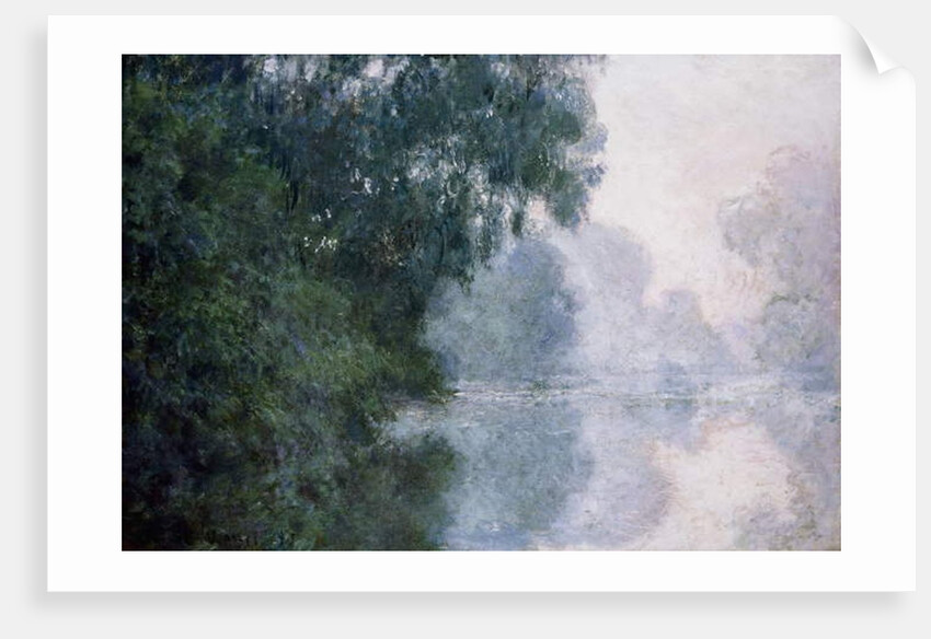 Morning on the Seine, Effect of Mist, 1897 by Claude Monet