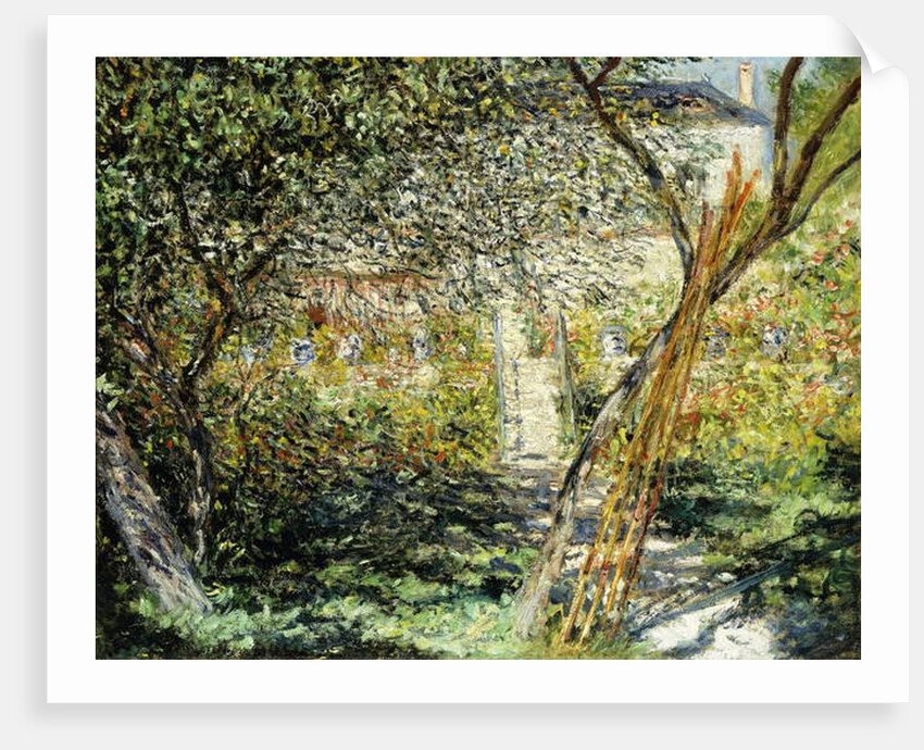A Garden in Vetheuil; Le Jardin de Vetheuil, 1881 by Claude Monet