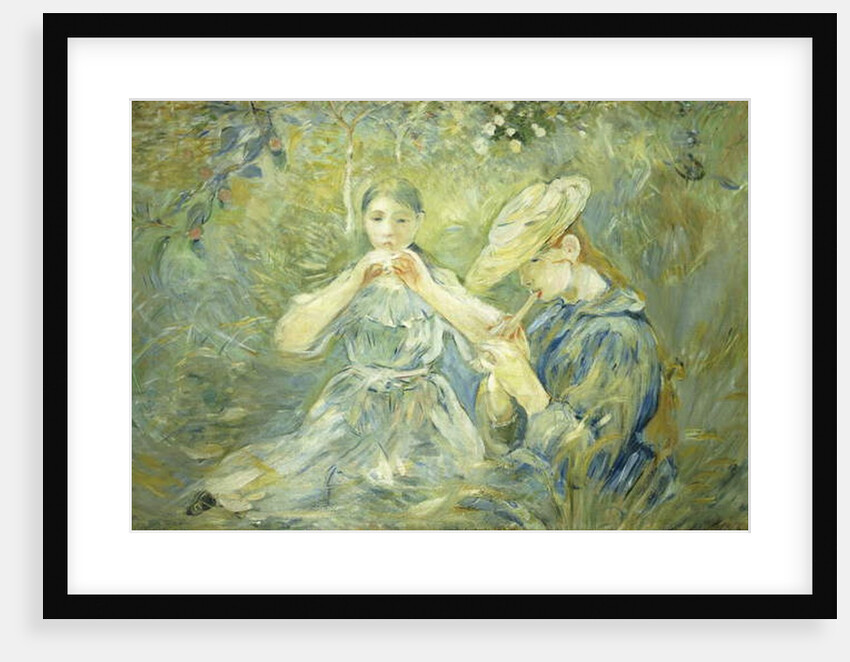 Le Flageolet, 1890 by Berthe Morisot