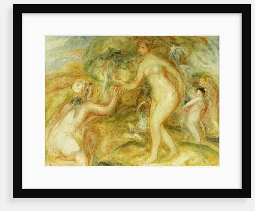 Sketch of the Judgement of Paris; Esquisse de Jugement de Paris, 1913 by Pierre Auguste Renoir