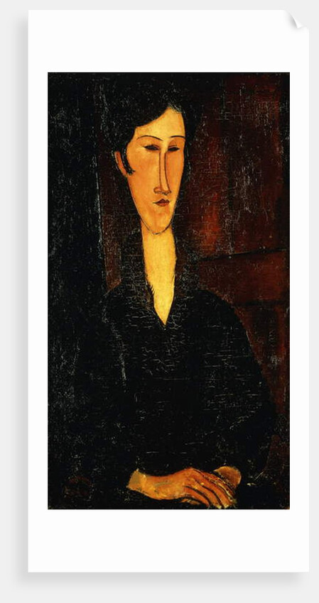 Portrait of Madam Zborowska; Ritratto di Mne Zborowska, 1917 by Amedeo Modigliani