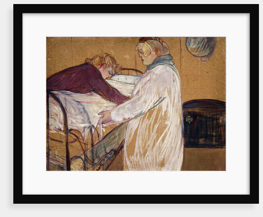 Two Woman Making their Bed; Deux Femmes Faisant leur Lit, 1891 by Henri de Toulouse-Lautrec