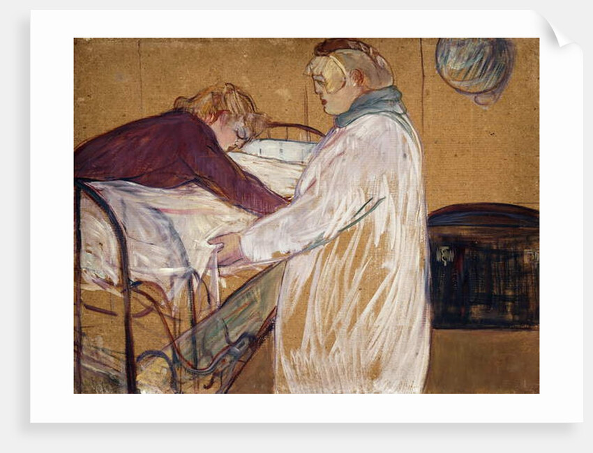 Two Woman Making their Bed; Deux Femmes Faisant leur Lit, 1891 by Henri de Toulouse-Lautrec