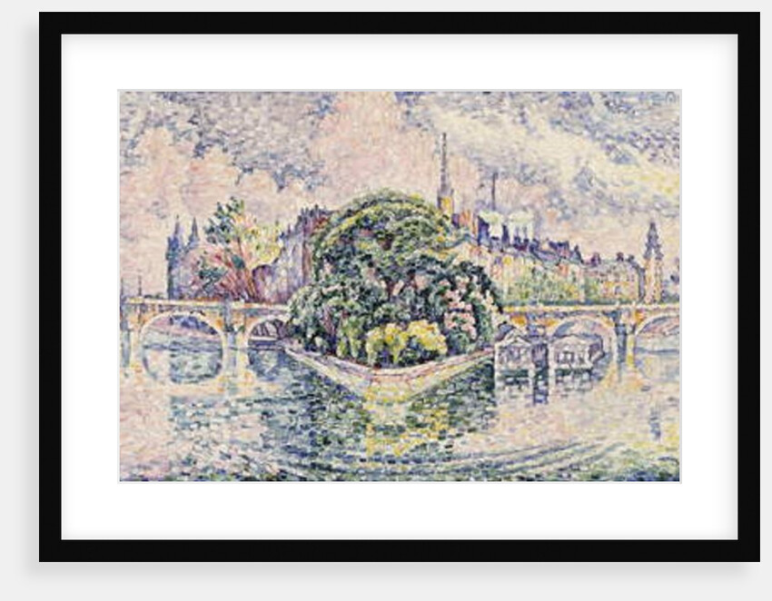 The Vert Galant Garden; Le Jardin du Vert Galant, c.1928 by Paul Signac