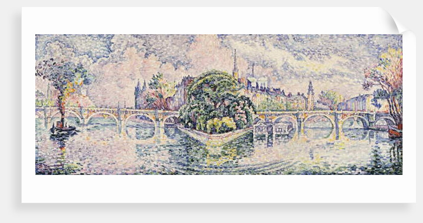 The Vert Galant Garden; Le Jardin du Vert Galant, c.1928 by Paul Signac