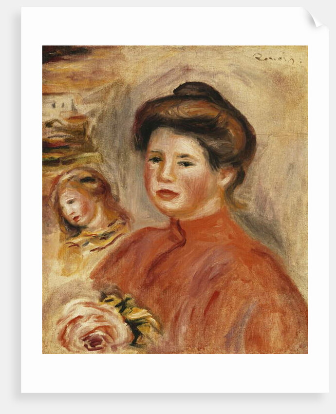 Portrait of Gabrielle by Pierre Auguste Renoir