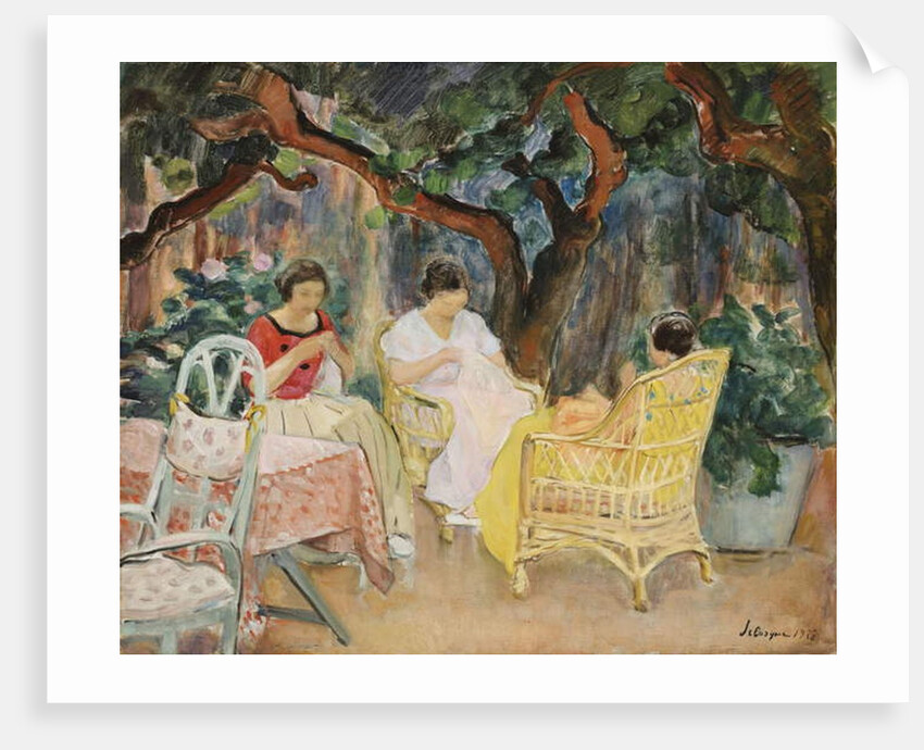Afternoon; Apres-midi, 1923 by Henri Lebasque