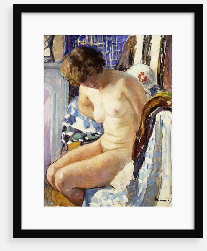 Seated Nude; Nu Assise by Henri Lebasque