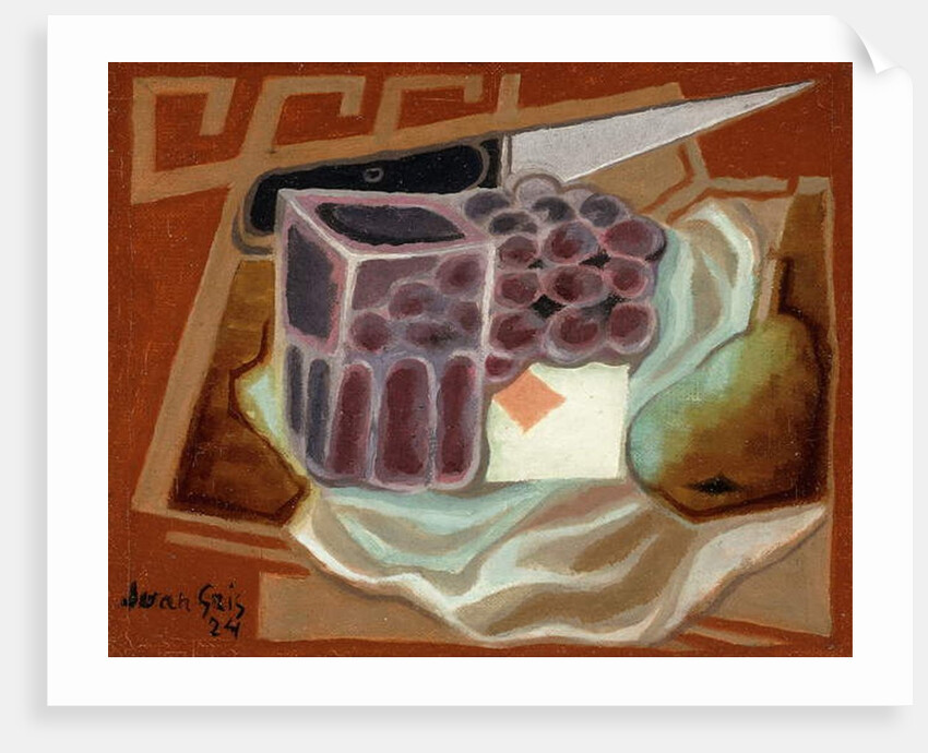 Ace of Diamonds; L'as de Carreau, 1924 by Juan Gris