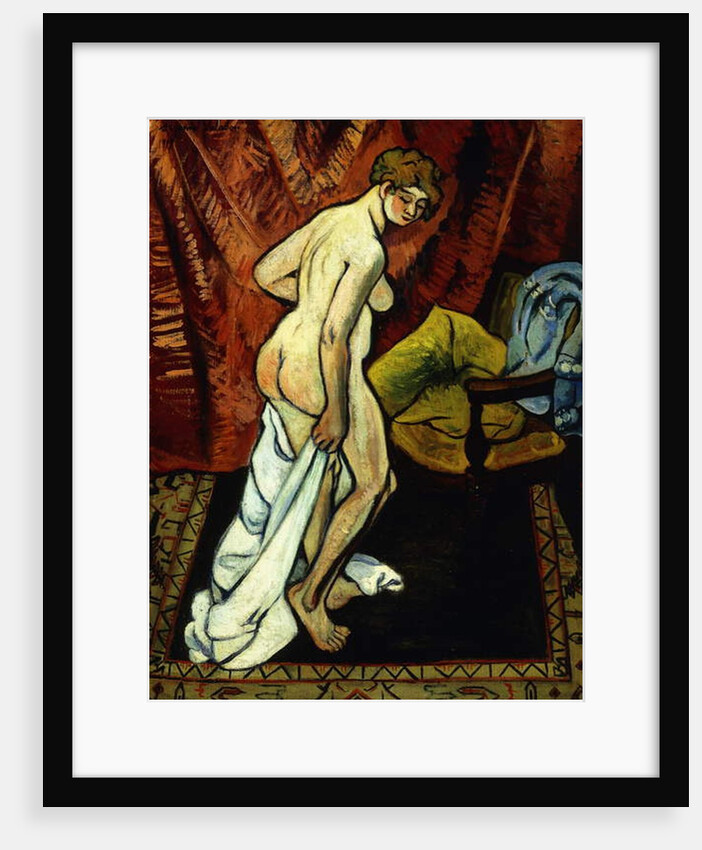 Standing Nude with Towel by Marie Clementine Valadon