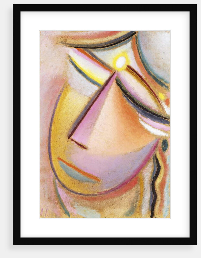 Heilandsgesicht: Neigender Kopf, 1923 by Alexej von Jawlensky