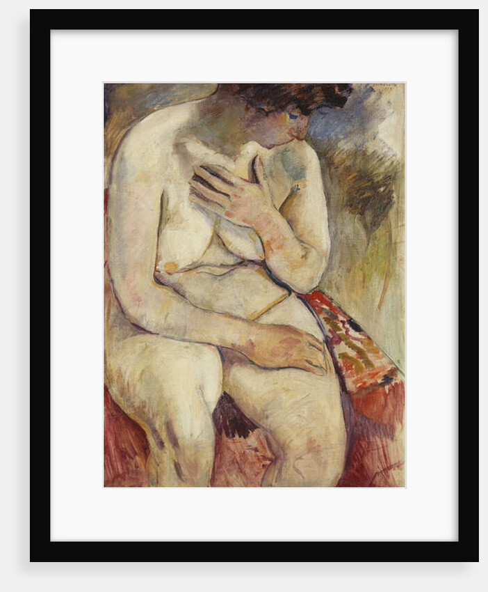Nude Sitting; Nu Assis, 1907 by Jules Pascin