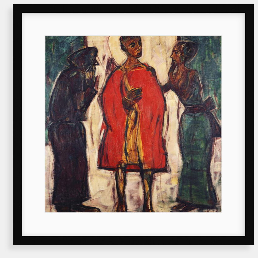 The Parting of the Ways; Am Scheideweg, 1917 by Christian Rohlfs