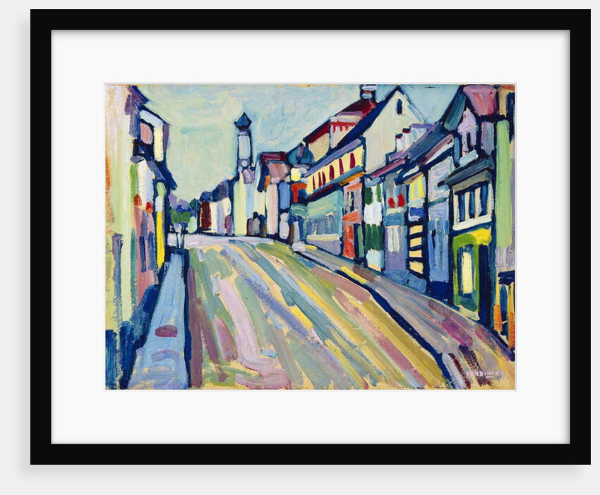 Murnau - Lower Market Street by Wassily Kandinsky