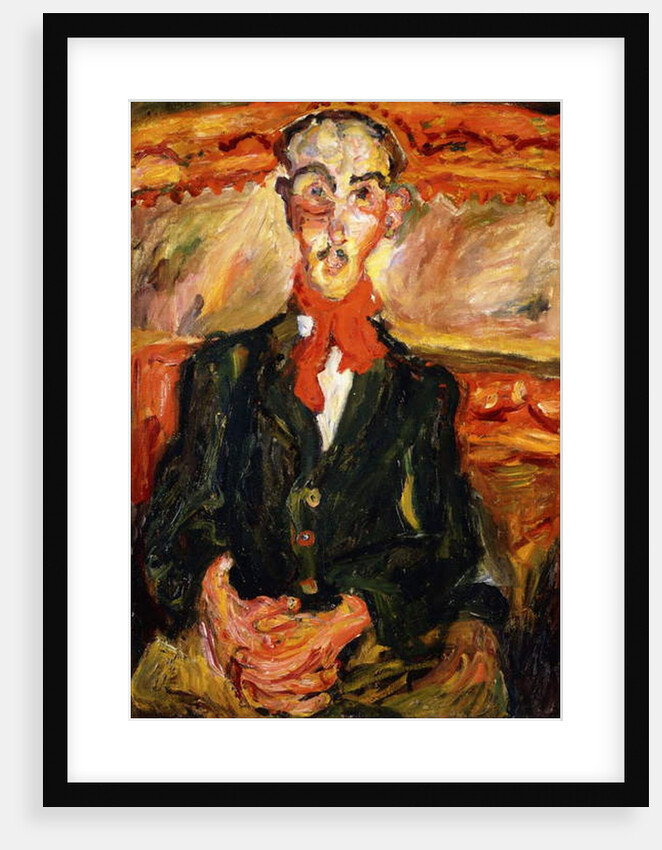 Man in Red Scarf by Chaim Soutine