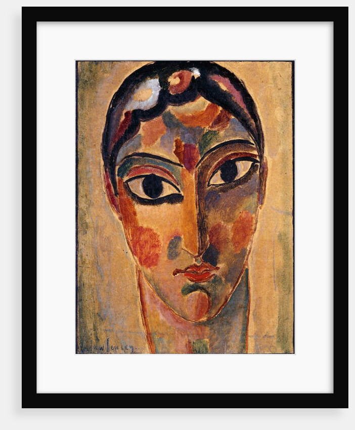 Mystical Head: Head Ascona; Mystischer Kopf: Asconeser Kopf, 1918 by Alexej von Jawlensky