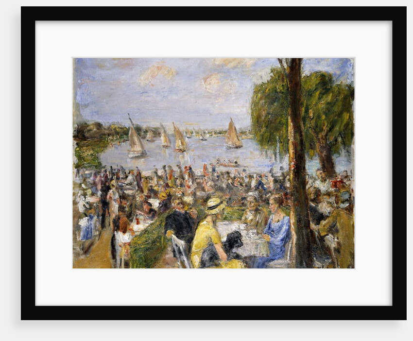 Garden Cafe by the Wannsee by Max Liebermann