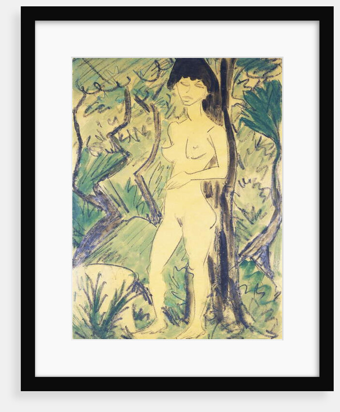 Nude in the Forest by Otto Muller or Mueller