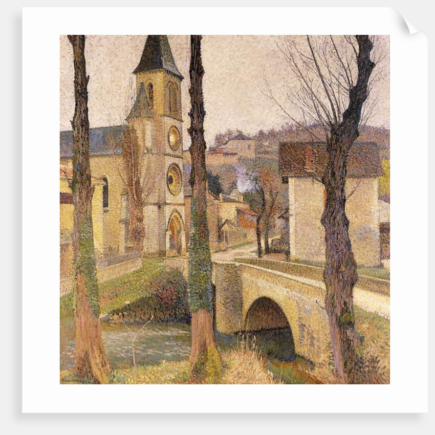 The Bridge at Bastide-du Vert; Le Pont a la Bastide-du-Vert, c.1920 by Henri Jean Guillaume Martin