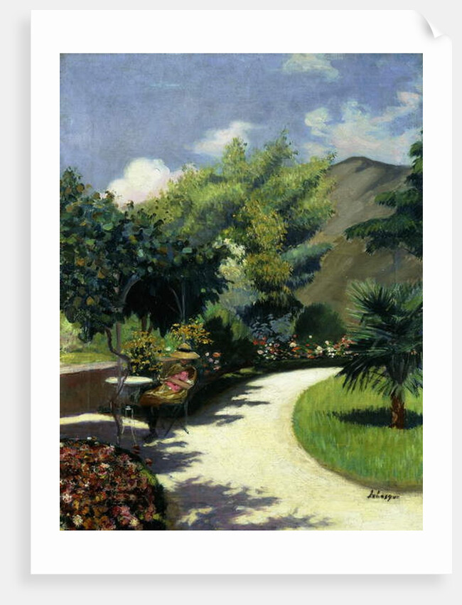 Girl in a Garden, Le Pradet; Fillette au Jardin, Le Pradet, c.1925 by Henri Lebasque