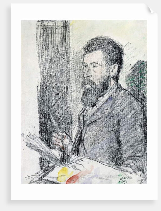 Portrait of Georges Seurat, 1888 by Maximilien Luce