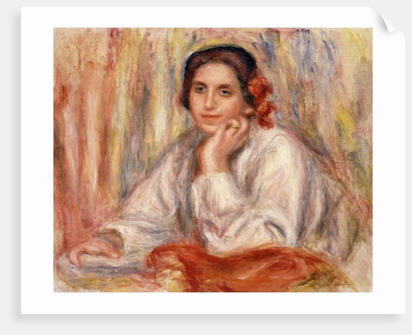 Portrait de Vera Sergine Renoir, 1914 by Pierre Auguste Renoir