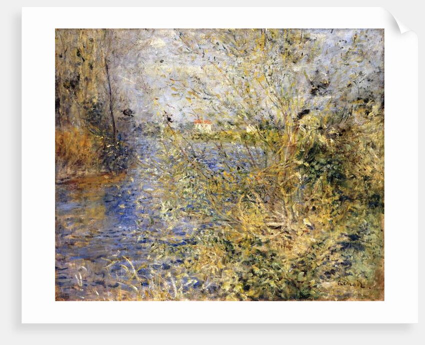 The Seine by Argenteuil; La Seine a Argenteuil, c.1875 by Pierre Auguste Renoir