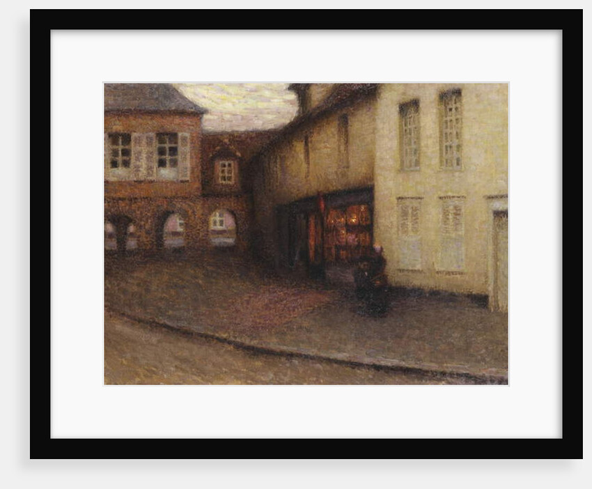 The Little Shop, Gerberoy; La Petit Boutique, Gerberoy, c.1906 by Henri Eugene Augustin Le Sidaner