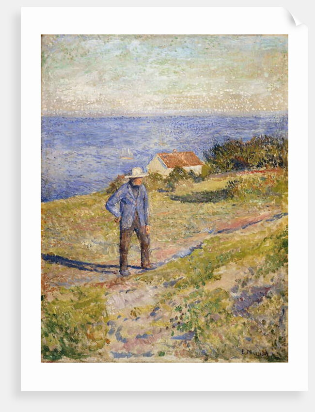 Summer in Asgardstrand, c.1890-1892 by Edvard Munch