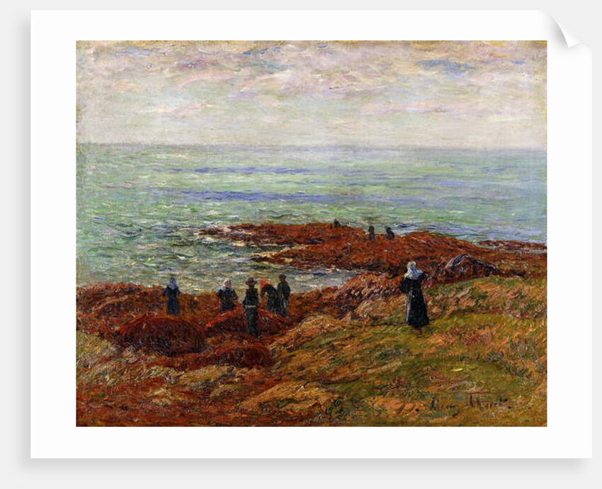 The Coast of Breton; La Cote Bretonne by Henry Moret