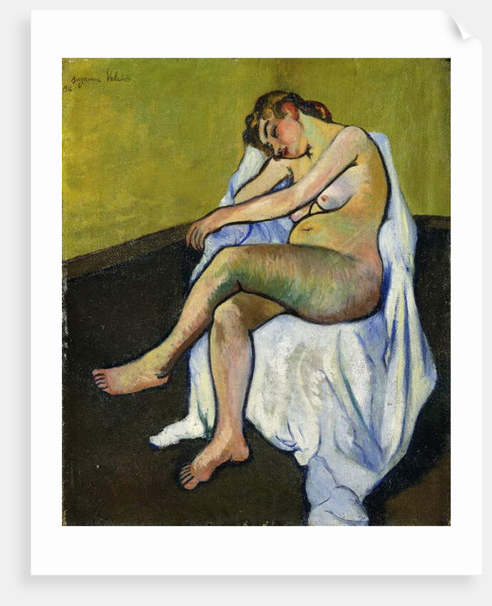 Seated Nude; Nu assis, 1916 by Marie Clementine Valadon
