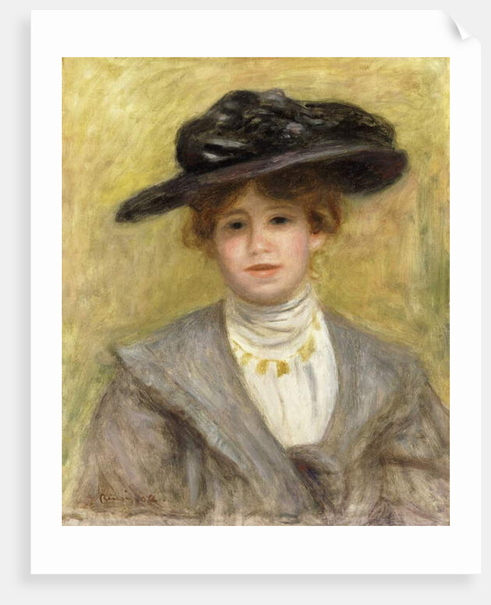 Madame Paul Valery, 1904 by Pierre Auguste Renoir