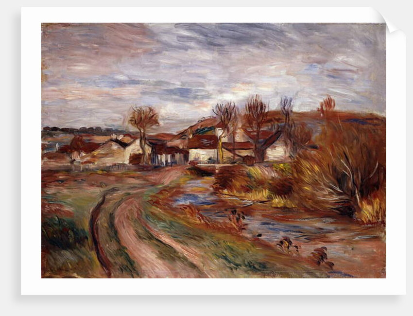 Normandy Countryside by Pierre Auguste Renoir