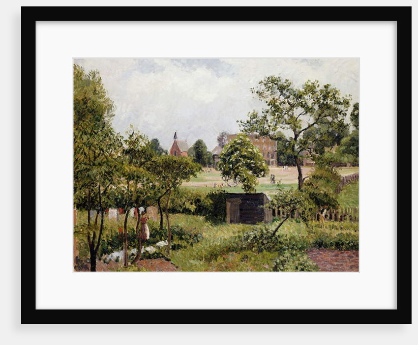 A View of Stamford Brook Common; Vue de Stamford Brook Common, 1897 by Camille Pissarro
